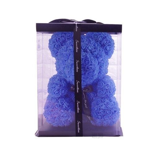 25cm Teddy rose bear artificial flower rose Bear Christmas d