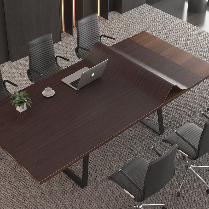 仿木纹办公会议桌桌布防水皮革桌垫办公室桌面垫书桌电脑桌垫子,居家布艺,桌布,淘宝优惠券,粉丝福利购,淘宝优惠卷