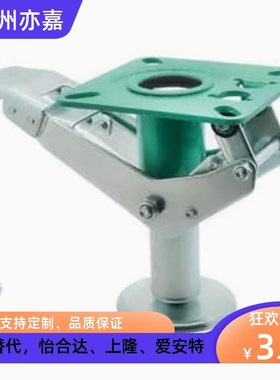 日式地刹器标准型 WAP01-4 5 6 8重型升高器支撑架调高脚轮万向轮