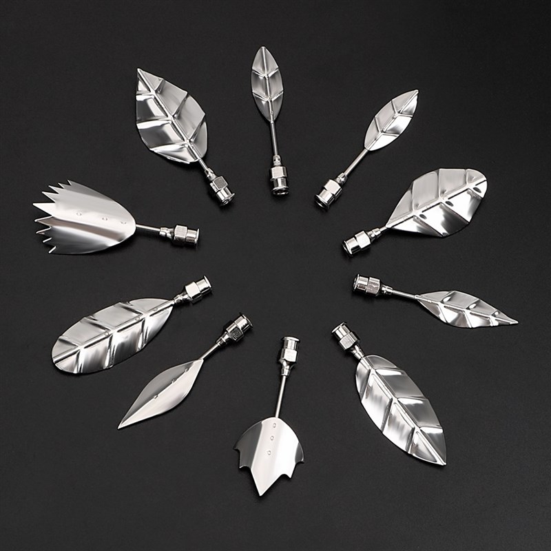 10 pcs Pudding Nozzle +1 Syringe Tool 3D Jelly Flower Cake J