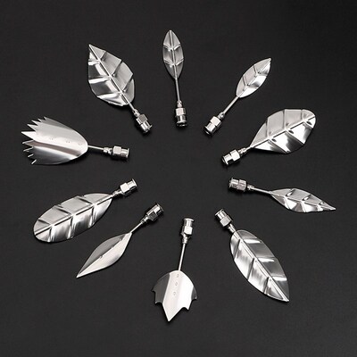 10 pcs Pudding Nozzle +1 Syringe Tool 3D Jelly Flower Cake J