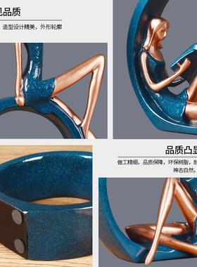 北欧摆件家居饰品卧室摆设装饰房间的文J艺女孩客厅酒柜装饰品摆