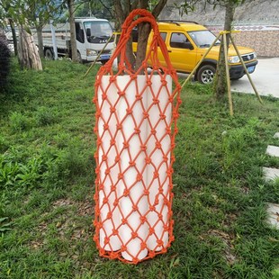 室内儿童乐园蹦床海绵袋网兜绳网袋子拓展攀爬海绵池成人蹦床公园