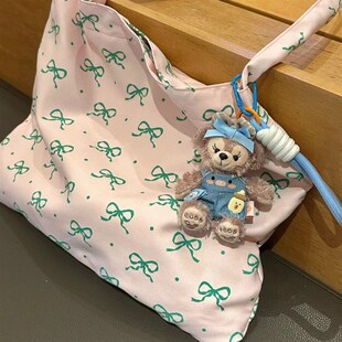 汽车钥匙扣包包挂j件女可爱新车挂饰卡通海盐雪莉玫生毛绒玩偶公