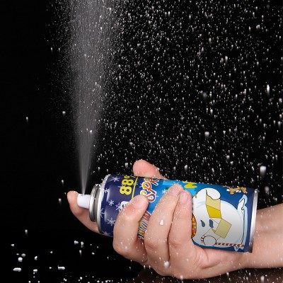 抖音变装仿真白色飞雪喷雾泡沫雪花喷雪人造雪圣诞节下雪假雪道具