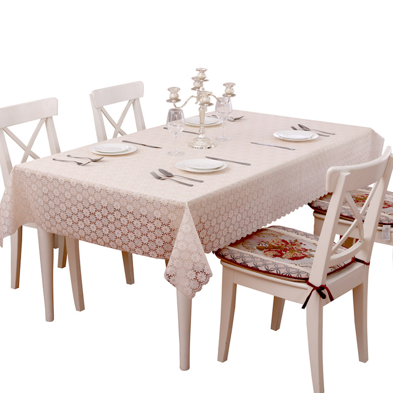 田园圆桌方桌餐桌布防水蕾丝茶几垫耐高温台布PVC免洗桌垫定制做,居家布艺,桌布,淘宝优惠券,粉丝福利购,淘宝优惠卷