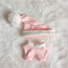 现货娃衣10cm十厘米正常体棉花娃娃玩偶公仔衣服爬爬服连体衣睡衣