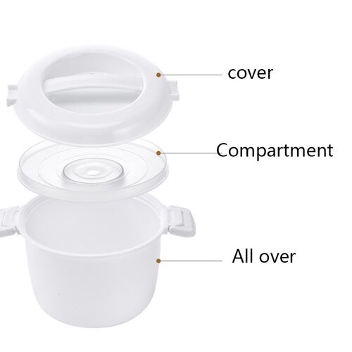 Portable Microwave Oven Rice Cooker Multifunctional Steamer