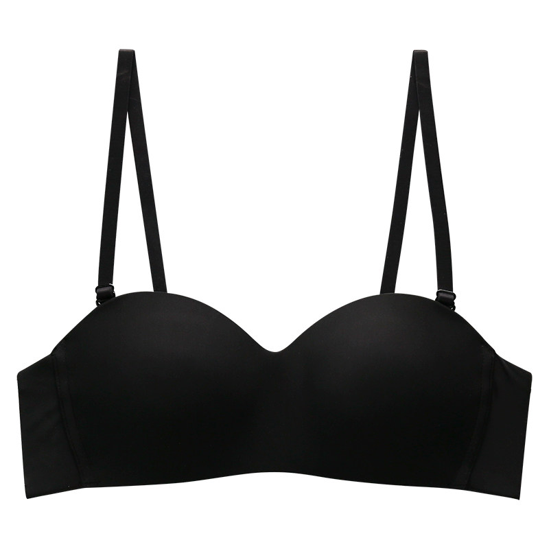 光面抹胸半杯防滑无肩带内衣女夏I小胸美背无钢圈文胸罩薄,女士内衣/男士内衣/家居服,文胸,淘宝优惠券,粉丝福利购,淘宝优惠卷