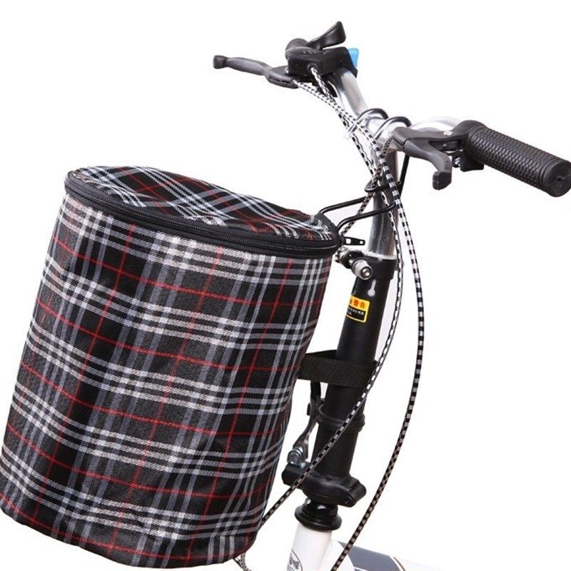 自行车车篮前车筐帆布折叠便捷电动滑板车篓单车车篮子山地车车筐,自行车/骑行装备/零配件,车篮/车筐,淘宝优惠券,粉丝福利购,淘宝优惠卷