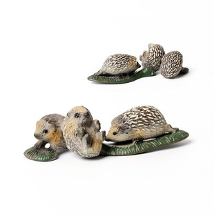 Zoo Animals Jungle Forest Plastic Hedgehog 速发Realistic