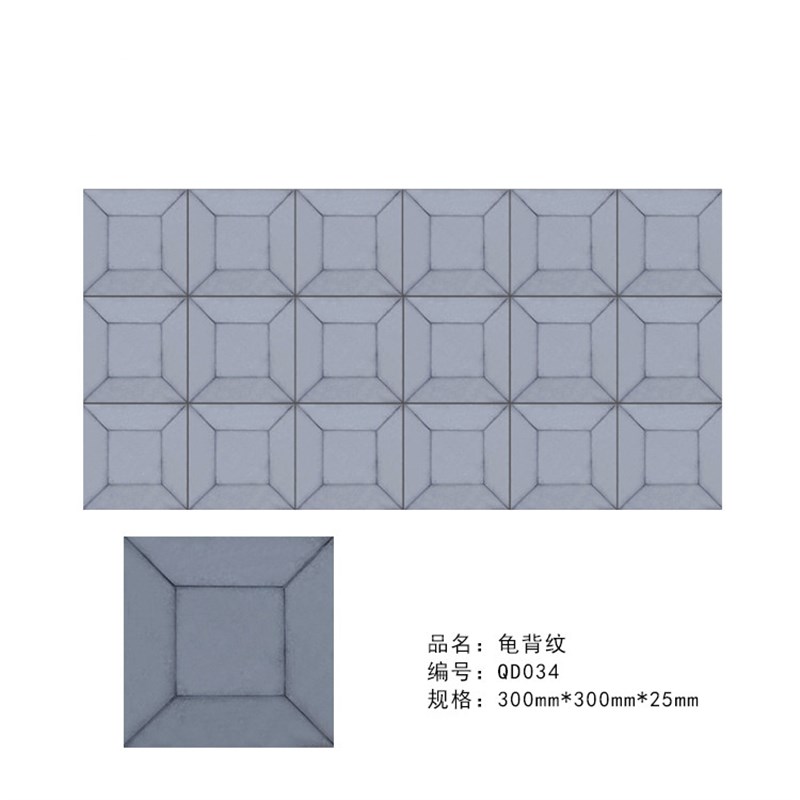 仿古地砖唐莲砖雕k古建青砖铺地砖庭院室外广场防滑水泥砖装饰中