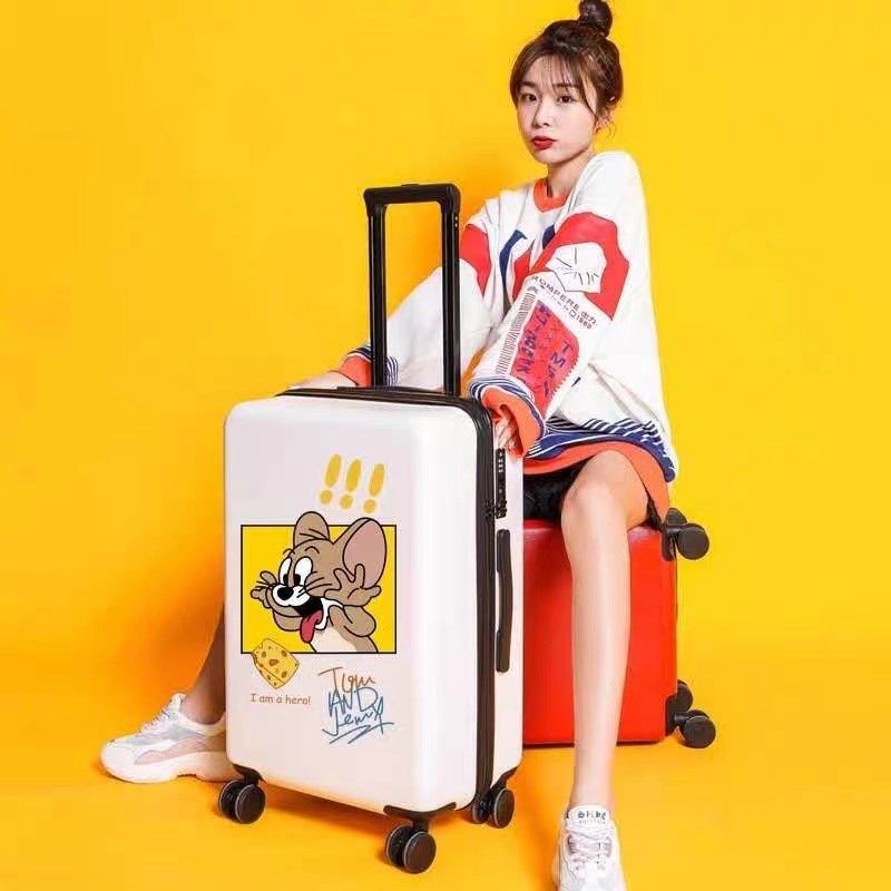 卡通儿童黄鸭行李箱可登机20寸拉杆箱24寸旅行箱28寸万向轮礼品箱,箱包皮具/热销女包/男包,旅行箱,淘宝优惠券,粉丝福利购,淘宝优惠卷