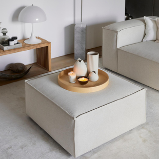 鞋店服装店沙发凳试换鞋凳长正方形搁脚凳脚踏小沙发延长贵妃榻