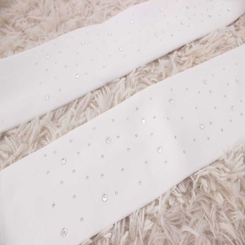 冬季加绒加厚白色打底连裤袜女外穿保暖一体裤袜烫钻袜子踩脚裤