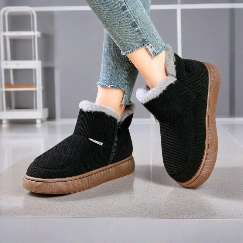 冬季保暖中老年棉鞋老人防滑软底妈妈高帮棉拖鞋女款男士加绒加厚