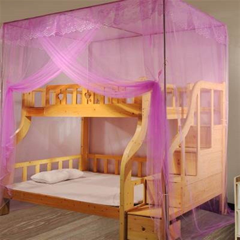 子母床蚊帐梯形梯柜家用儿童双层实木床一体落地大支架上下铺蚊帐,床上用品,蚊帐,淘宝优惠券,粉丝福利购,淘宝优惠卷