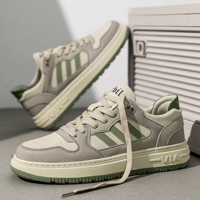 特大码男鞋45秋季透气运动休闲鞋板鞋46中学生青年47脚肥加宽48