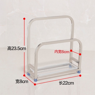 急速发货单独刀架纯不锈钢砧板架菜板架多功能不锈钢置物架收纳一