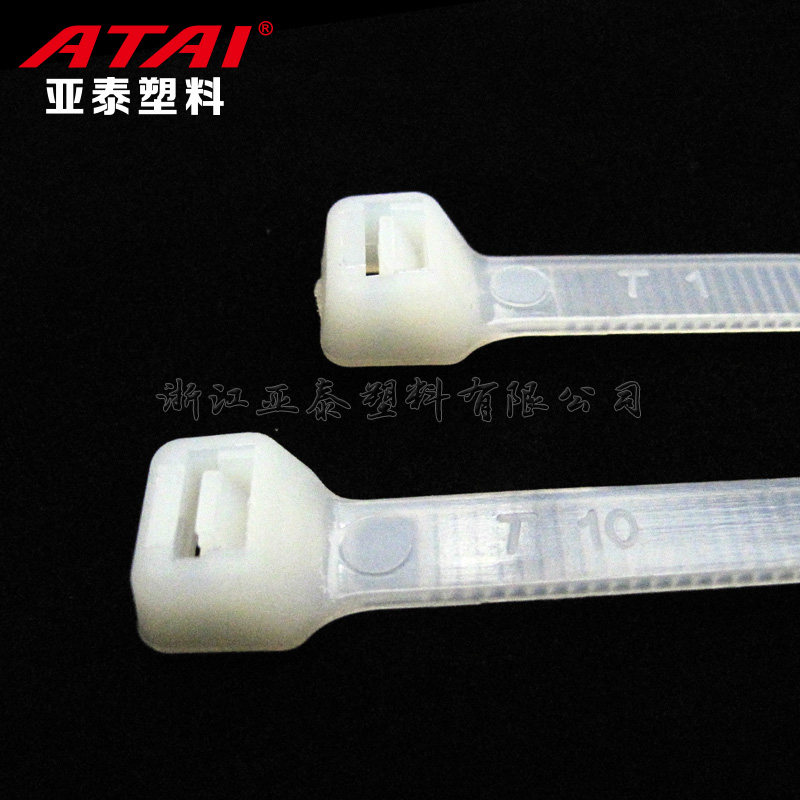 8*500尼龙扎带/100pcs 实宽7.6mm 国标扎带/黑色,白色塑料扎带图片