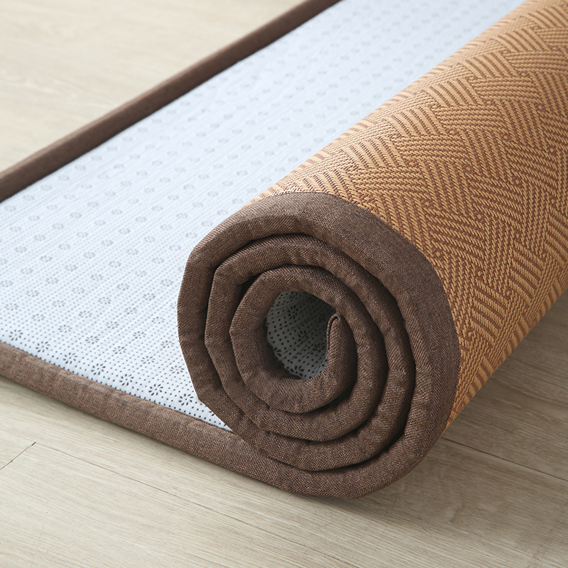 夏天日式藤席地毯卧室地t铺睡垫席子地垫学生宿舍单人凉席床垫两