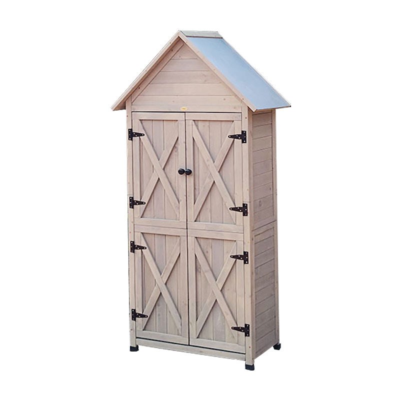 QD4D户外储物柜l防水工具房庭院储物房农具收纳箱花园防腐置物柜