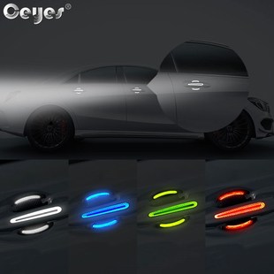 Ceyes Car Accessories Decal Reflective Tape Strips Driving S