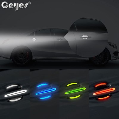 Ceyes Car Accessories Decal Reflective Tape Strips Driving S