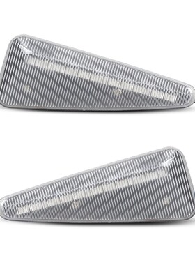 2X Dynamic Flashing LED Side Marker Lights Turn Signal Seque