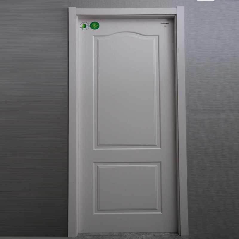 美心木门环保免漆全木质平开室内门架d构结实定制门环保e0级@8024