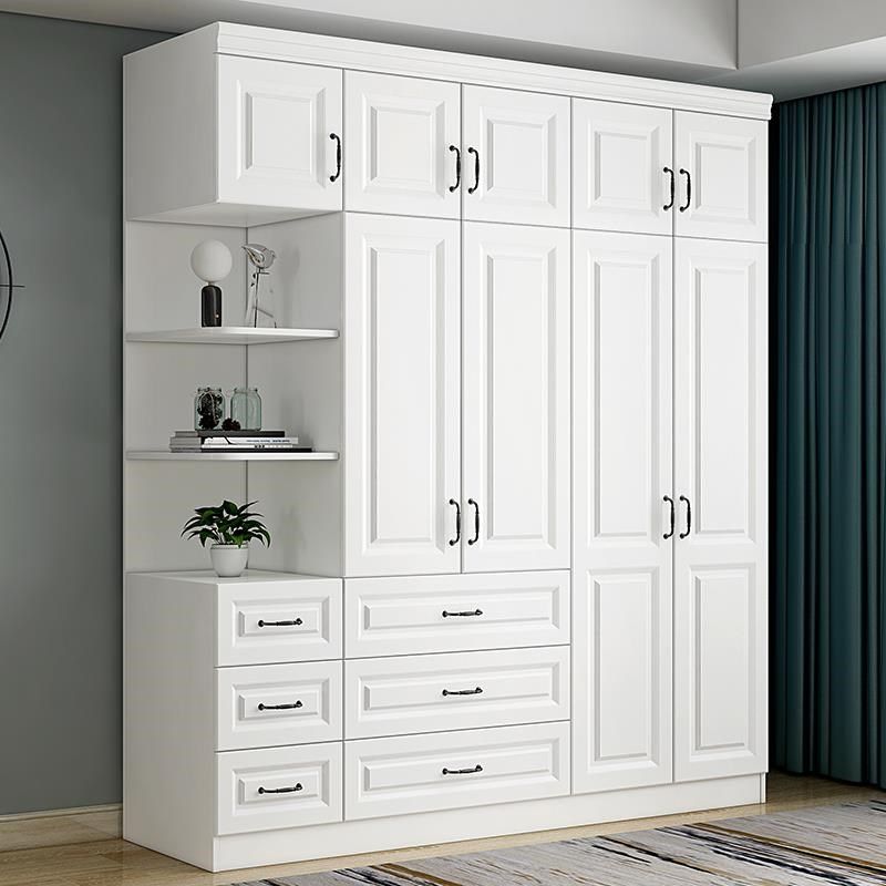定制卧室柜子靠墙大衣柜2米宽家用简约现代家庭衣橱放被子大容量,住宅家具,独立衣柜,淘宝优惠券,粉丝福利购,淘宝优惠卷