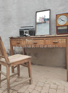 民俗老物件老式剃头理发工具推子镜子怀旧装饰影视道具复古摆件