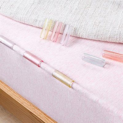 速发12pcs Bed Sheet Grippers Sheet Holders Fasteners Bed She