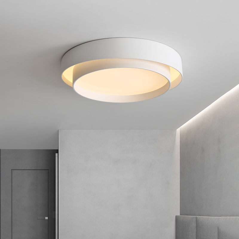 北欧极简吸顶灯卧室灯现代简约大气D创意房间网红个性书房餐厅灯