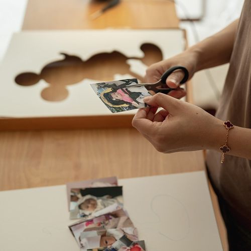 实木相框照片定制diy洗相片宝宝情侣画框周岁纪念高级感礼物挂墙