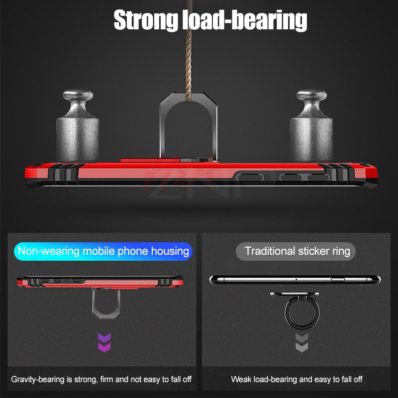 ZNP Shockproof Stand Case Samsung Galaxy S10 S9 S8 Note 9 8
