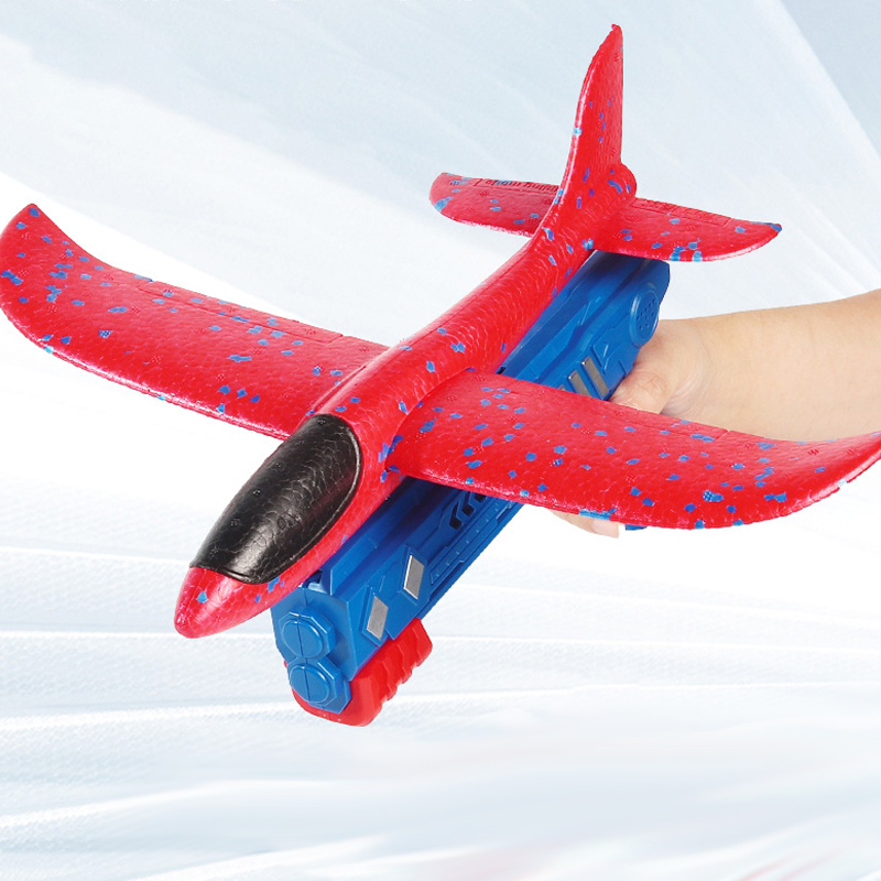 推荐Foam Airplane Launcher Bubble Plane Glider Plane Catapul