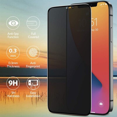 3Pcs Anti Glare Screen Protector For iPhone 12 11 Pro Max X