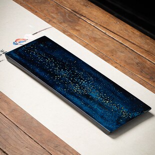 漆器茶具福州大漆犀皮螺钿干泡台中式电木小茶盘高档茶具茶器礼品