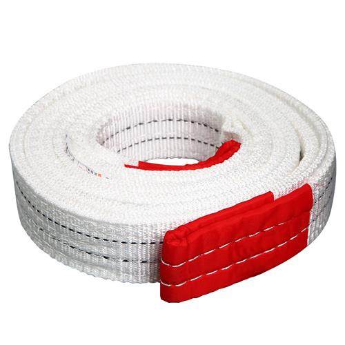 起重吊带工业白色扁平吊绳行车吊车带2/3/5/10t吨6/8米吊装带 5吨