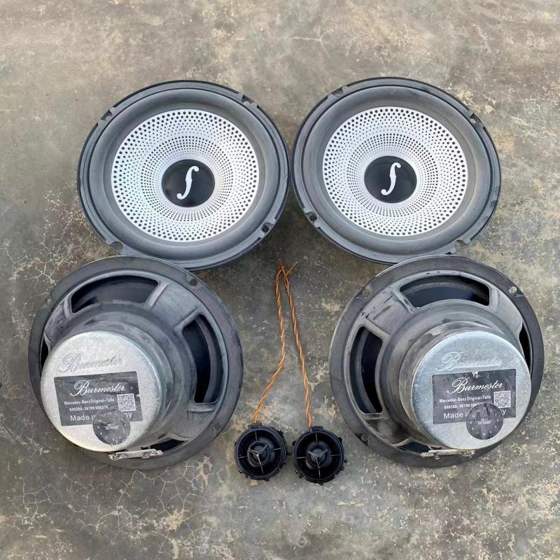 原装进口拆车大柏林之声汽车音响6.5寸重中低音喇叭车载改装套装