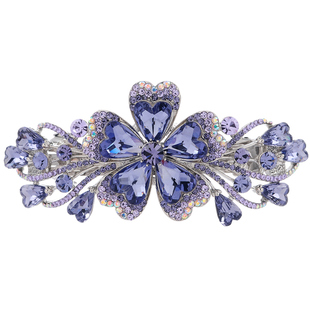 发夹顶夹发卡头饰简约成人发饰大号弹簧夹卡子一字夹饰品头花