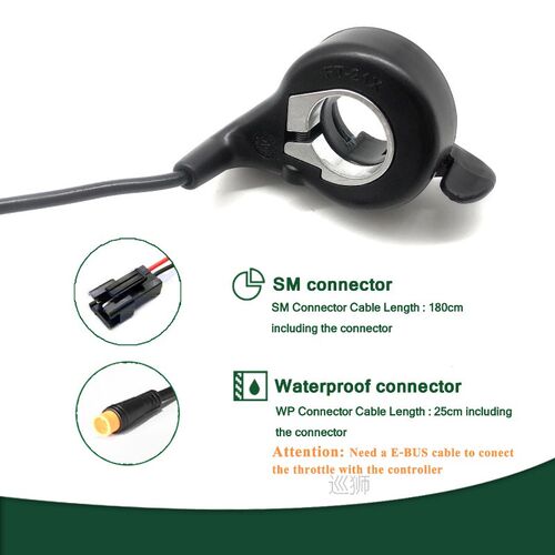 Wuxing Finger Thumb Throttle Ebike Accessories Throttle FT21