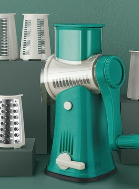 Multifunction Veggie Chopper Kitchen Tools Manual Drum Grate