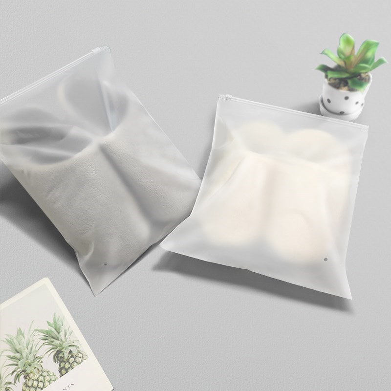 鞋子磨砂袋e防尘分装塑料拉链袋帽子收纳包装袋加厚密封自封袋