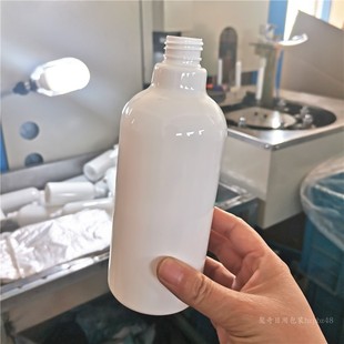 白色长颈矮胖款 新品 瓶 光瓶不 整箱出售500ml毫升塑料分装 PET包材