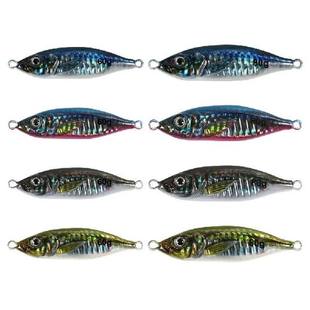 Fake 速发3D Crankbait Simulation Mackerel Luminous Print