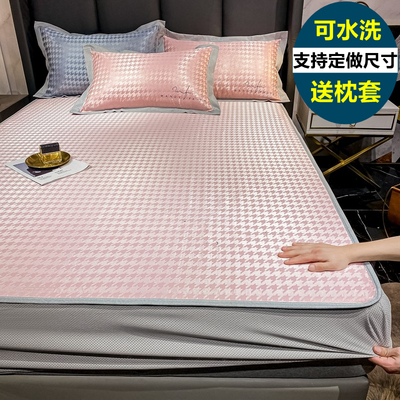 定制任意尺寸床f笠款冰丝席1.8榻榻米凉席2/2.7拼接床2.4上下床1.