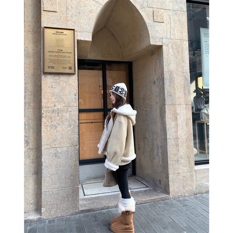 B.BEN 冬日救星 打底裤女秋冬季深灰色外穿加厚保暖显瘦连裤袜子