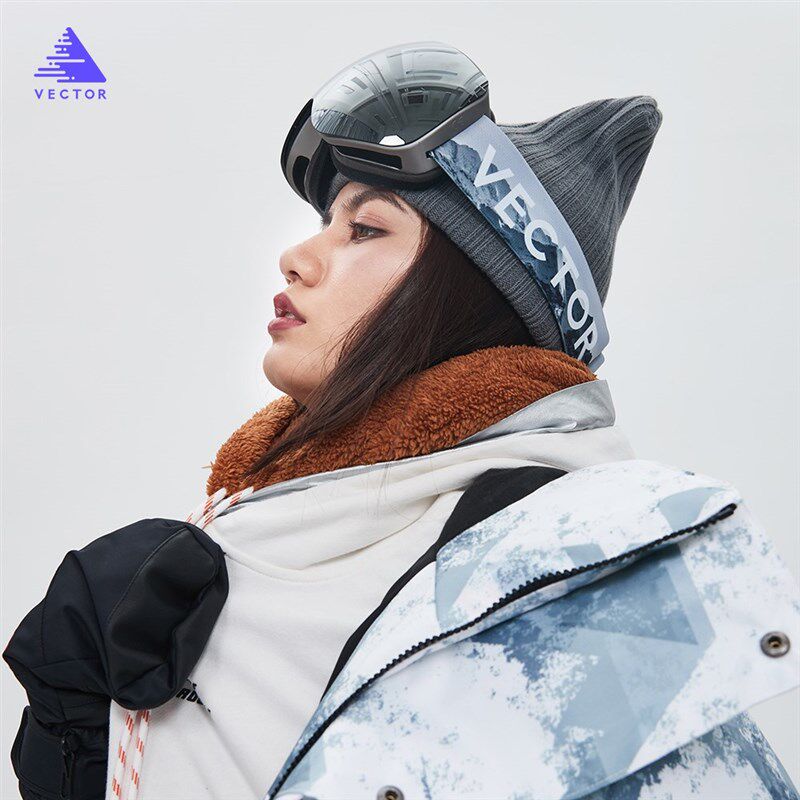 OTG Ski Snowboard Mirrored Magnetic Goggles Women Men Skiin